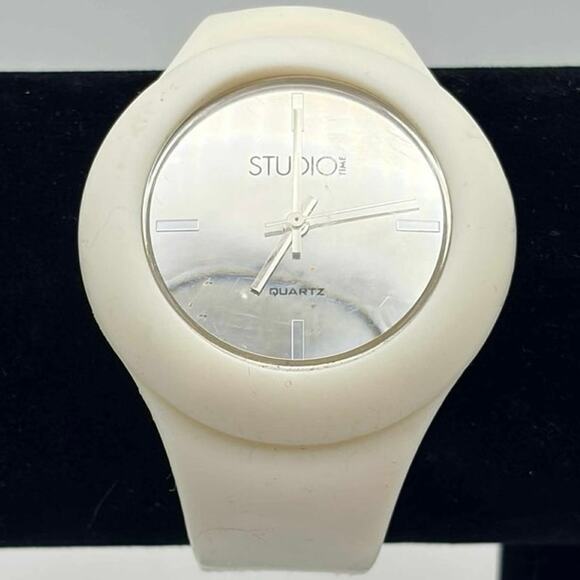 White Studio Time Watch - Picture 1 of 5